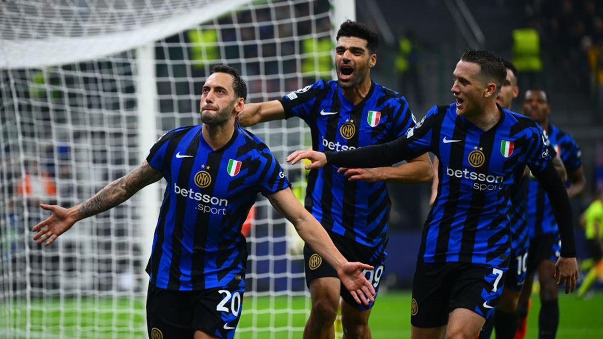 Esultanza di Çalhanoğlu